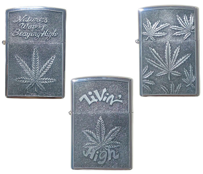 Antiques Collectable Zippo Style lighter Vintage Retro Rare - Pack of 3
