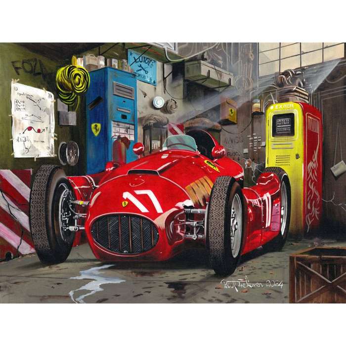 RGS Group Vintage Race Workshop 1500 Piece Jigsaw Puzzle