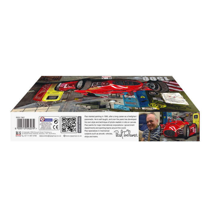 RGS Group Vintage Race Workshop 1500 Piece Jigsaw Puzzle