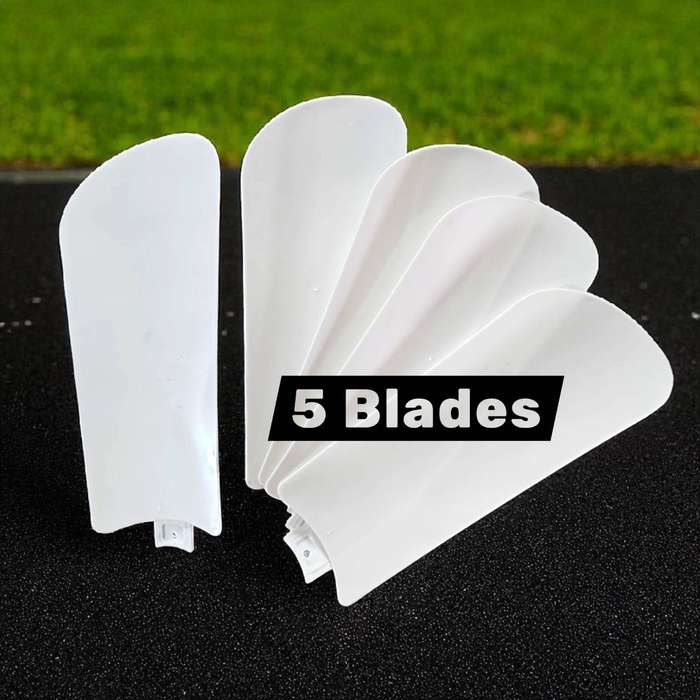 Portable 5 Blades Powerful Mini Hanging Fan Ceiling Fan Breeze Energy Portable Mini Ceiling Fan (Whi