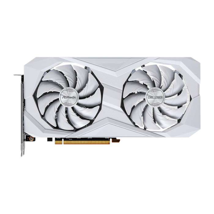 ASRock Radeon RX6600 Challenger D 8G GDDR6 128-BIT Graphics Card  White