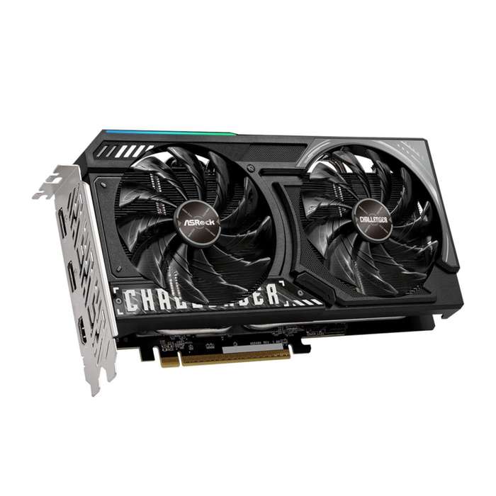 ASRock Radeon RX 9060 XT Challenger 16GB OC Graphics Card (RDNA 4, PCIe 5.0)