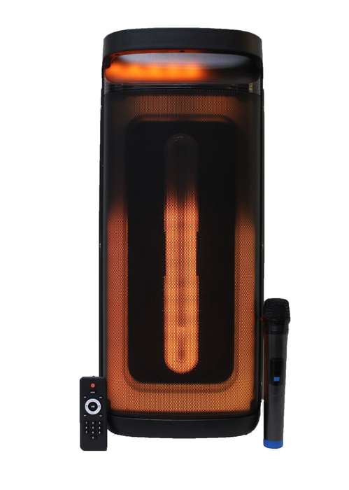 Lexuco 8'' Double Bluetooth Trolley Speaker
