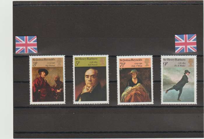 Great Britain 1973 British Paintings (3rd Series) SG 931-934 (Complete Set) LMM