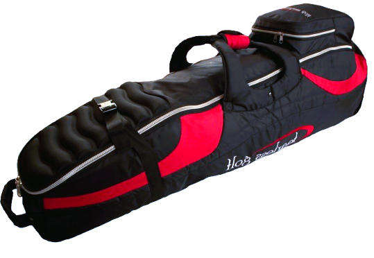 Fearless Deluxe Golf Travel Cover  Black/Red