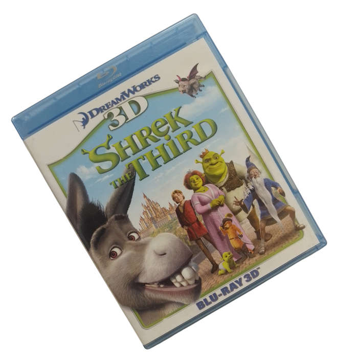 Shrek The Third 3D Blu-Ray