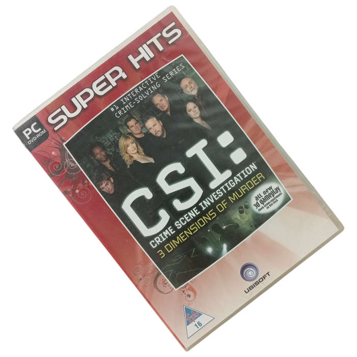 CSI: Crime Scene Investigation - 3 Dimensions Of Murder PC (DVD)
