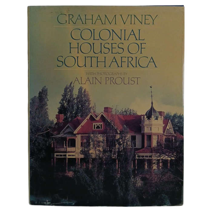 1987 Colonial Houses of South Africa By Graham Viney hardcover w/Dustjacket