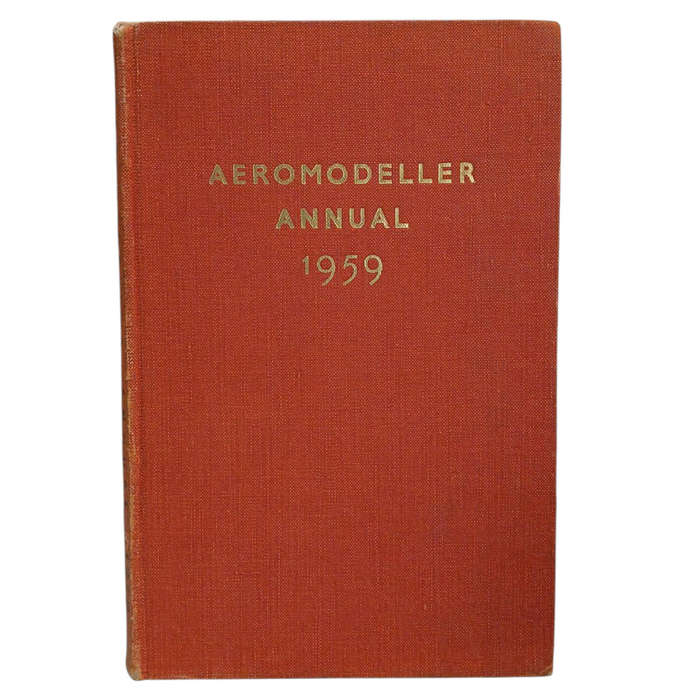 1959 Aeromodeller Annual By D.J.Laidlaw, C.S.Rushbrooke Hardcover w/o Dutjacket