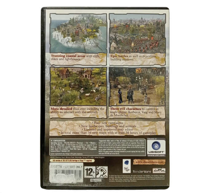 The Settlers: Heritage of Kings - Legends Expansion Disc PC (CD)
