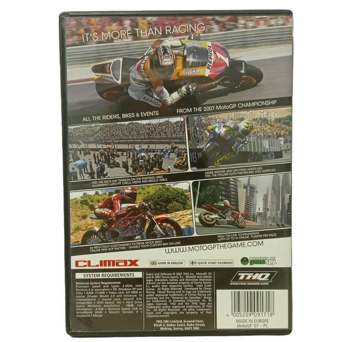 MotoGP '07 PC (DvD)