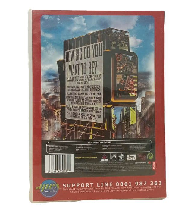 Tycoon City New York PC (DvD)
