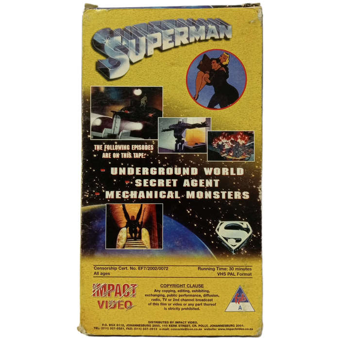 Superman - My Favourites, Compact VHS