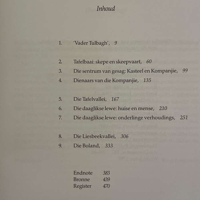 1751-1779 Hoogty, Die opbloei van 'n koloniale kultuur aan die Kaap by Karel Shoeman Hardcover w/Dus