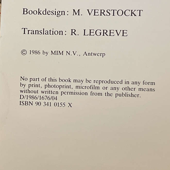 1986 Antwerp A Port for All Seasons F.Sukens, G.Asaert, A.De Vos, A.Thijs, K.Veraghtert Hardcover w/