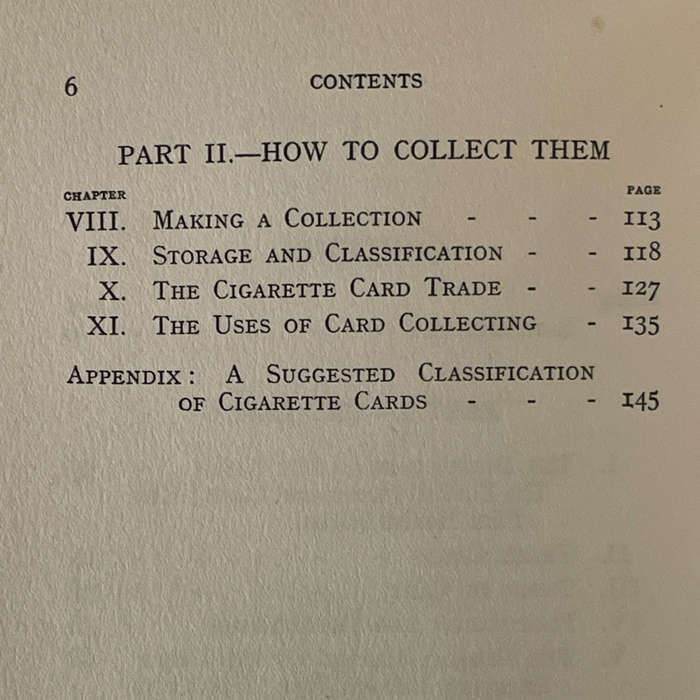 1937 Cigarette Cards And How To Collect Them by I.O Evans Hardcover w/Dustjacket