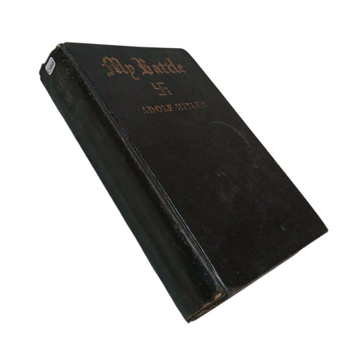 1933 My Battle by Adolf Hitler, E.T.S. Dugdale (abridgement, transl.) Hardcover w/o Dustjacket