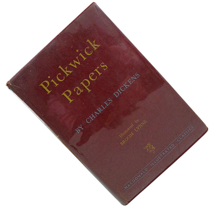 1948 The Posthumous Papers of The Pickwick Club By Charles Dickens Hardcover w/o Dustjacket
