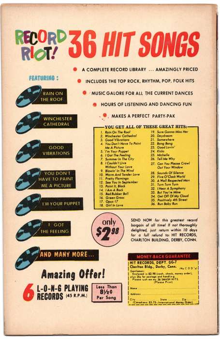 1967 Go-Go Issue 7 FN Softcover