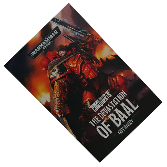 2017 Warhammer, The Devastation of Baal, Space Marine Conquests by Guy Haley Softcover