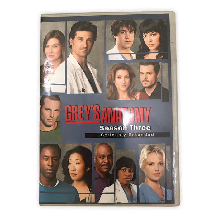 Grey`s Anatomy Season 3 DvD Box Set