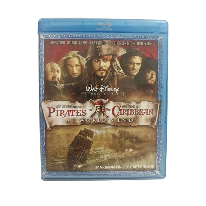 Pirates Of The Caribbean Blu-Ray