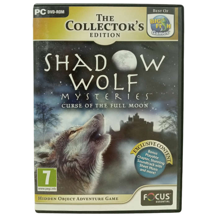 Shadow Wolf Mysteries - Curse Of The Full Moon PC (DVD)