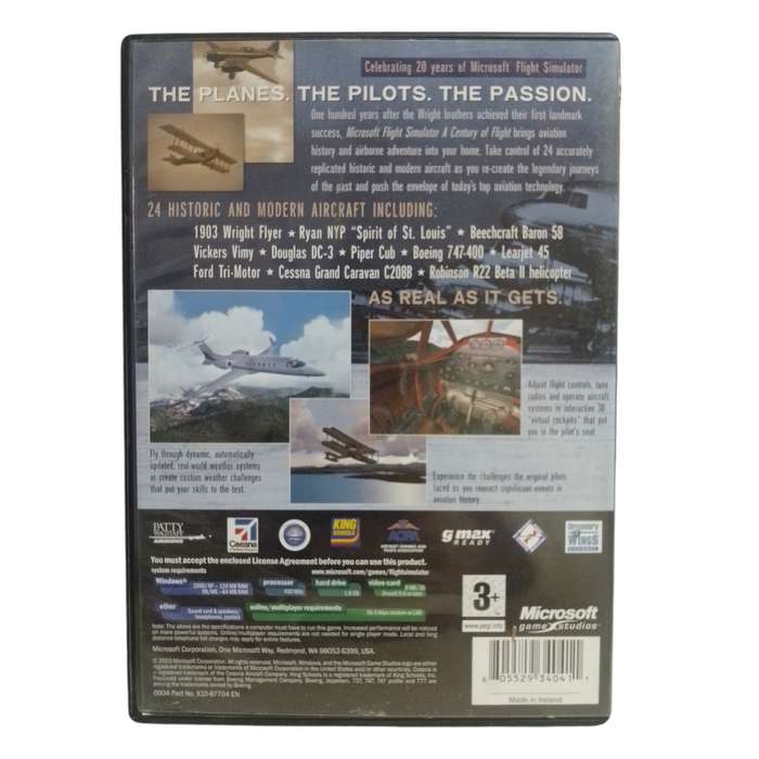 Flight Simulator 2004 - A Century Of Flight PC (CD)
