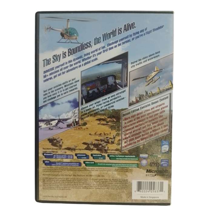 Flight Simulator X - Deluxe Edition PC (DVD)