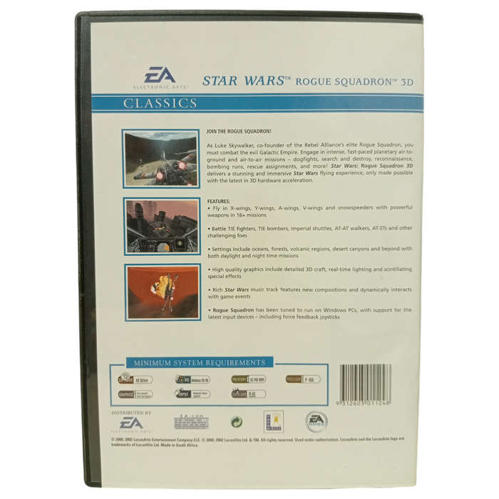 Star Wars -Rogue Squadron 3D PC (CD)