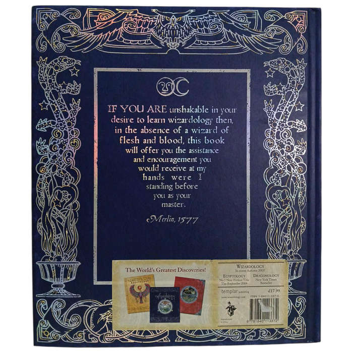 2005 Wizardology, The Book of the Secrets of Merlin by Dugald A. Steer Hardcover w/o Dustjacket