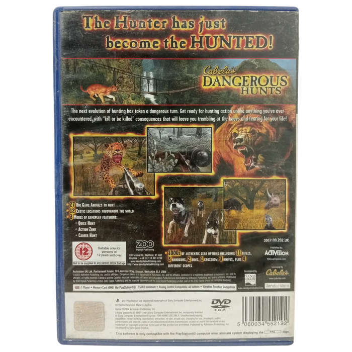 Cabela's Dangerous Hunts PlayStation 2