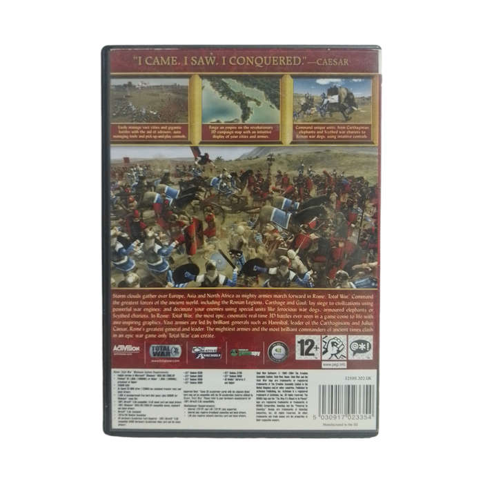Rome - Total War PC (CD)