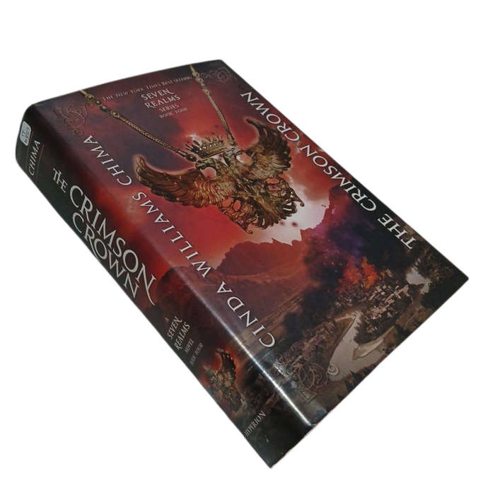 2012 The Crimson Crown, Seven Realms Series Book Four by Cinda Williams Chima Hardcover w/Dustjacket