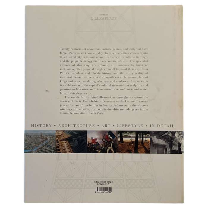 2003 Paris - History - Architecture - Art - Lifestyle - In Detail Hardcover w/Dustjacket