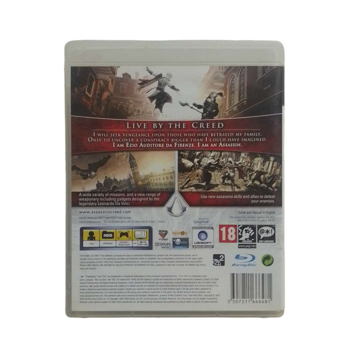 Assassin's Creed II PlayStation 3