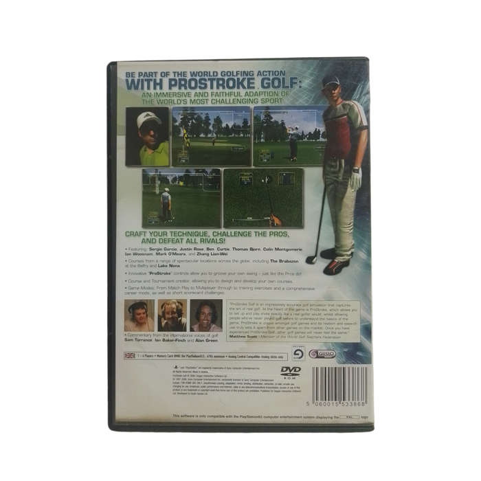 Pro Stroke Golf - World Tour 2007 PlayStation 2