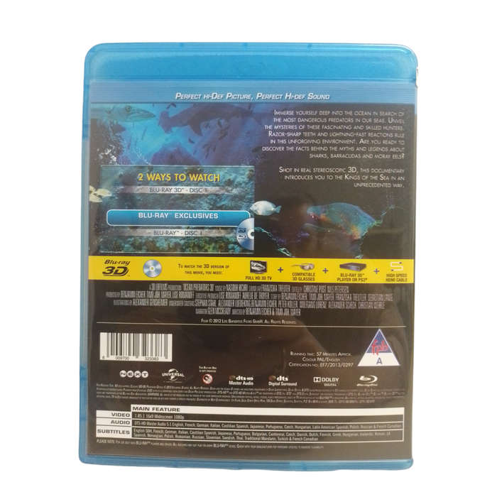 Ocean Predators 3D Blu-Ray