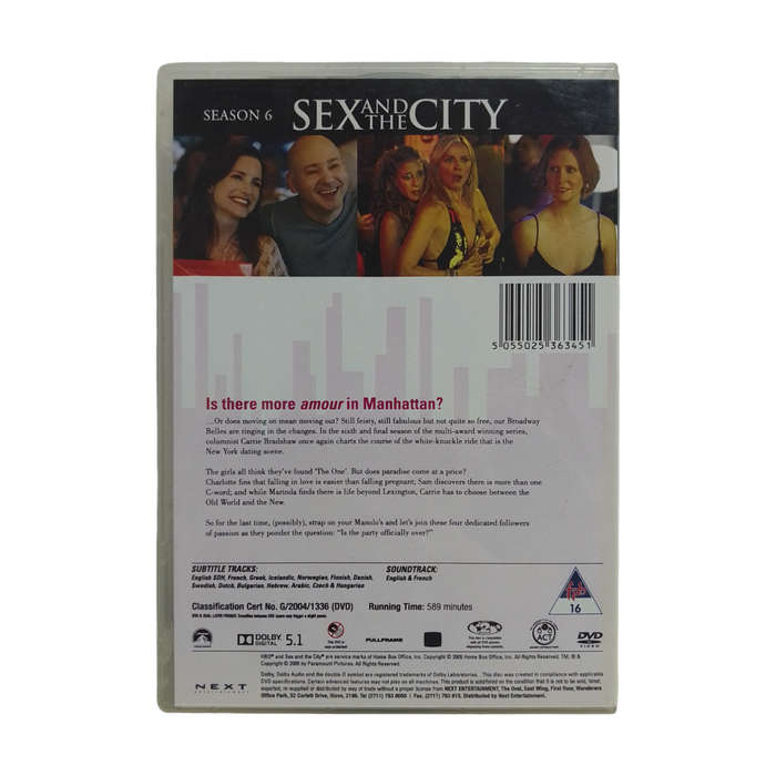 Sex And The City - Season 6