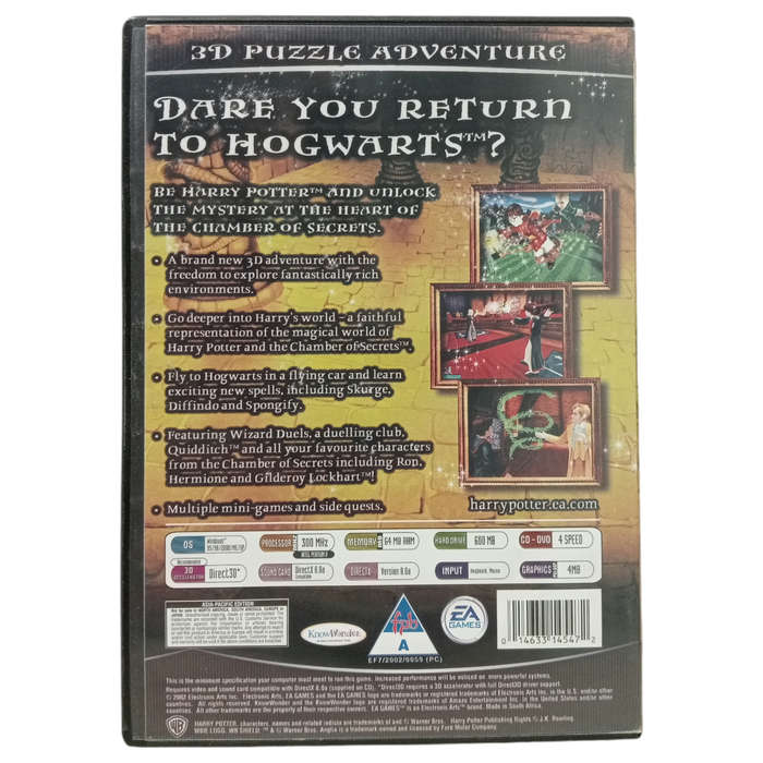 Harry Potter And The Chamber Of Secrets PC (CD)