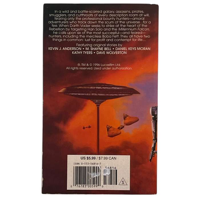 1996 Star Wars - Tales Of The Bounty Hunters by Kevin J. Anderson Softcover