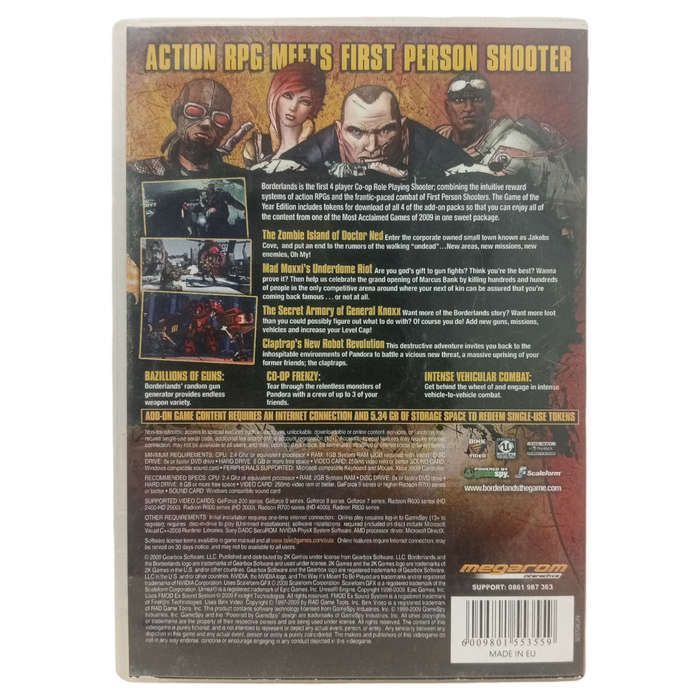 Borderlands - Game Of The Year Edition PC (DVD)