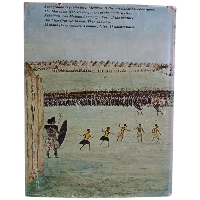 1968 Bulawayo Historic Battleground Of Rhodesia By Olver Ransford Hardcover w/Dustjacket