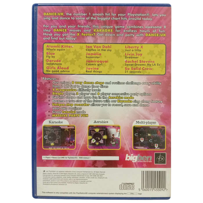 Dance UK - Extra Trax PlayStation 2