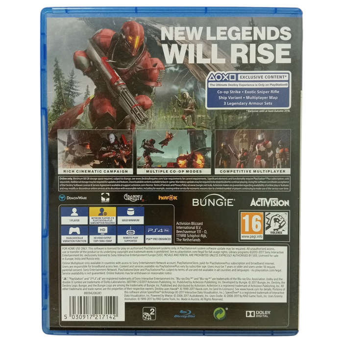 Destiny 2 Play Station 4
