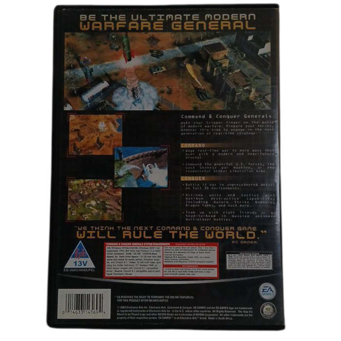 Command Conquer Generals PC