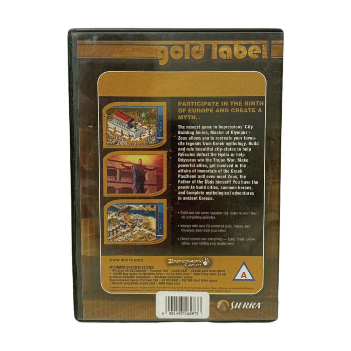 Master of Olympus - Zeus PC (CD)