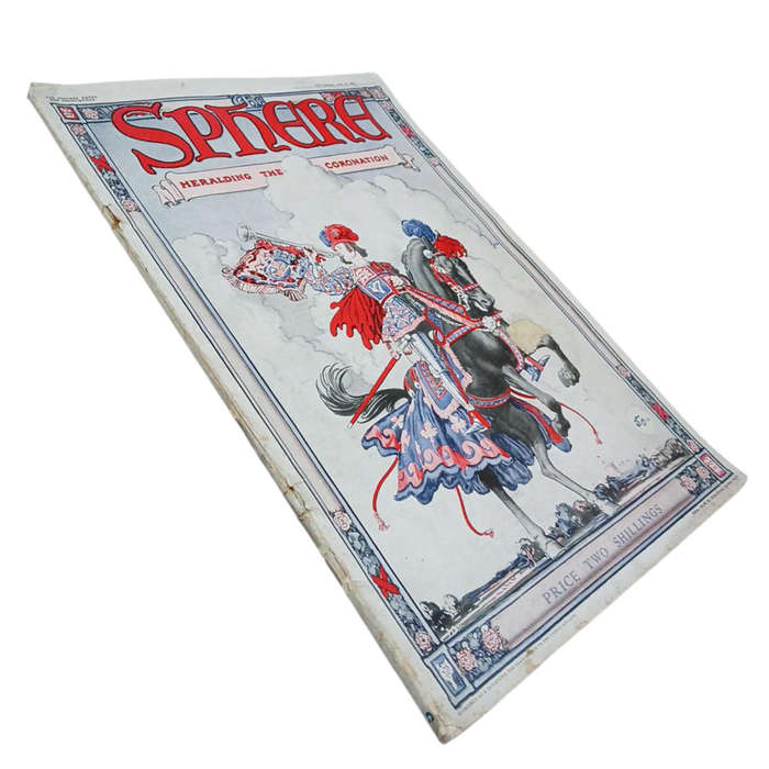 1937 The Sphere , Heralding The Coronation may 8th Illustrated Newspapers Ltd, U.K Magazine