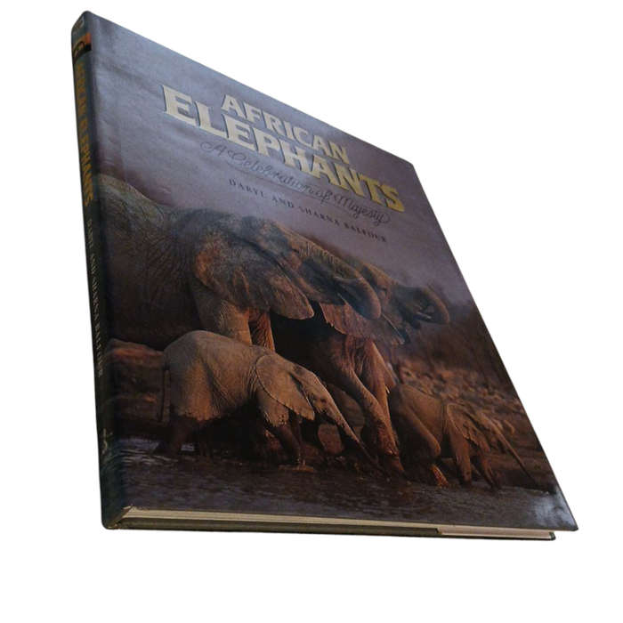 1997 African Elephants, A Celebration of Majesty By Daryl and Sharna Balfour Hardcover w/Dustjacket