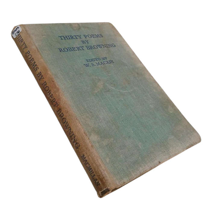 1949 Thirty Poems by Robert Browning Hardcover w/o Dustjacket